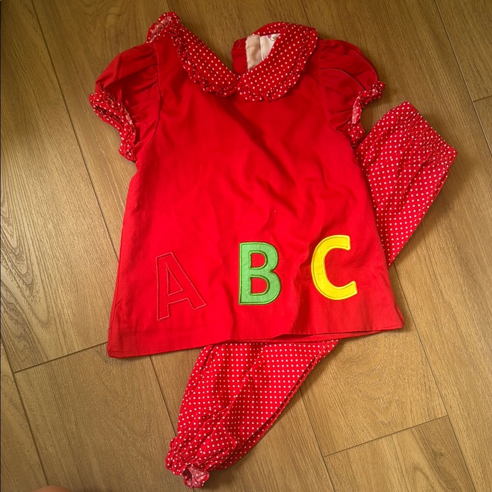 Back To School Toddler Outfit